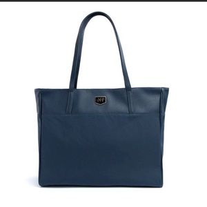 NWOT FRESHLY PICKED blue diaper tote bag